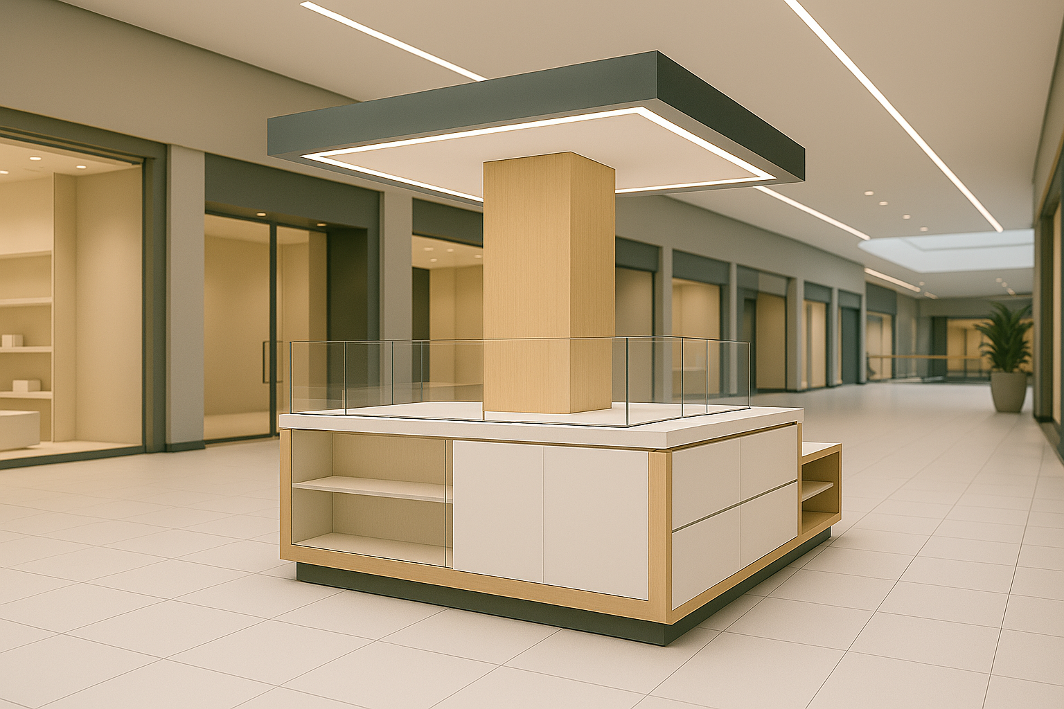 Diseño de Isla o Local Comercial